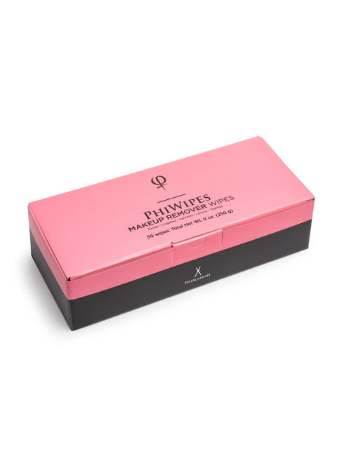 PhiWipes Makeup Remover Wipes 50pcs