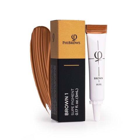 PhiBrows Brown 1 SUPE Pigment 5ml